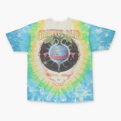 1998 GRATEFUL DEAD "Keep It Green" Skeleton Tie Dye Rock Band Tee (XL) Vintage Sole Melbourne