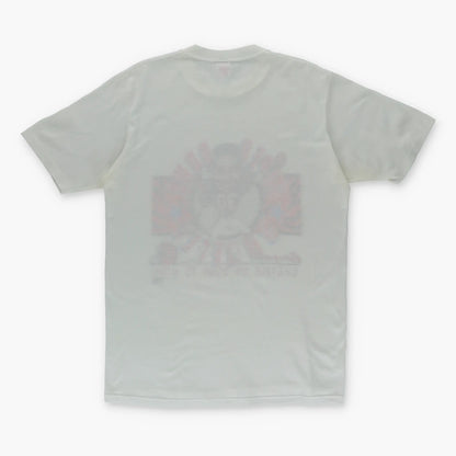 Vintage 1988 SUPER BOWL Bengals Shuffle White 50/50 T-Shirt (M) Vintage Sole Melbourne