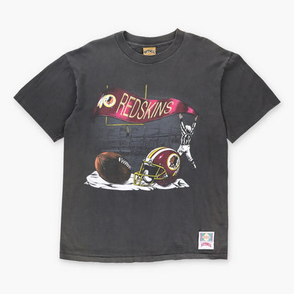 Vintage REDSKINS Gold Embroidered NFL USA Made T-Shirt (M) Vintage Sole Melbourne