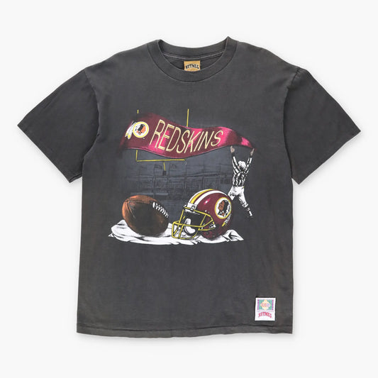 Vintage REDSKINS Gold Embroidered NFL USA Made T-Shirt (M) Vintage Sole Melbourne