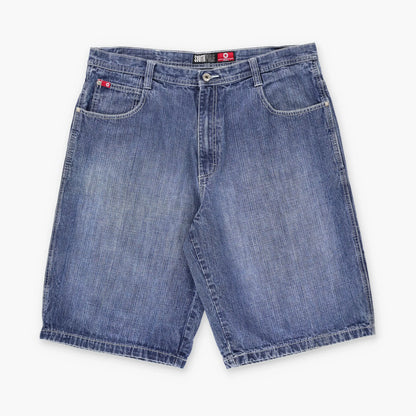 SOUTHPOLE Classic Y2K Style Blue Denim Shorts (38) Vintage Sole Melbourne