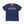 NIKE Red & Blue Swoosh Logo Kansas Ringer Tee (M)