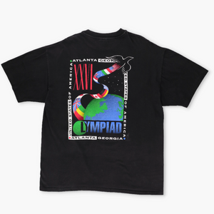 1996 Summer Olympics Atlanta 'Olympiad' Graphic T-Shirt (XL)