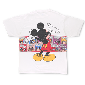 DISNEY Mickey Mouse Comic Strip Graphic T-Shirt (XL)