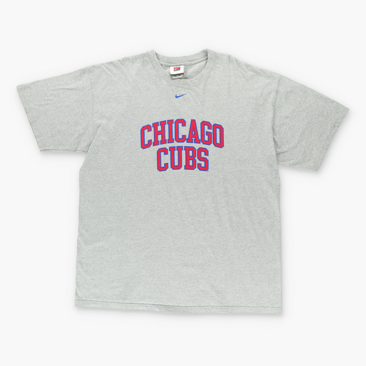 MLB NIKE Chicago Cubs Spell Out Large Logo T-Shirt (XL)