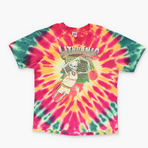 1992 Olympics The Grateful Dead Lithuania Basketball T-Shirt (XL)