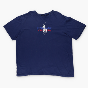 RALPH LAUREN POLO Tennis Spell Out 'Big Pony' T-Shirt (XXL)