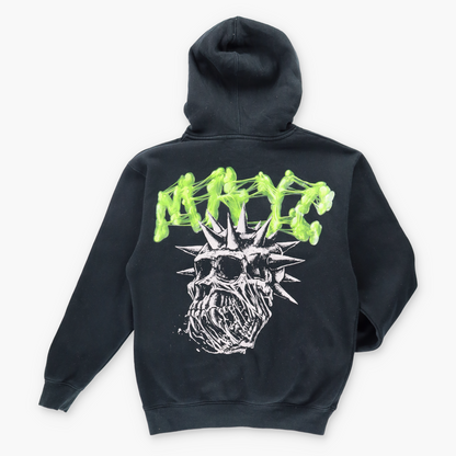 Vintage MAYC Black & Green Hooded Sweatshirt *Aubs Vintage Sole Melbourne