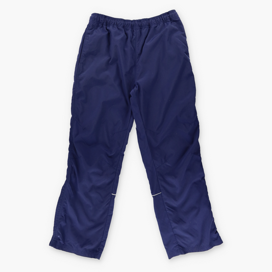 NIKE X BAUER Embroidered Swoosh Navy & Grey Hockey Pants (L)