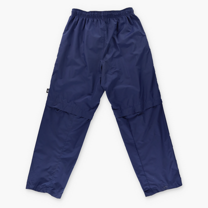 NIKE Embroidered Logo Navy & Yellow Track Pants (M-L)