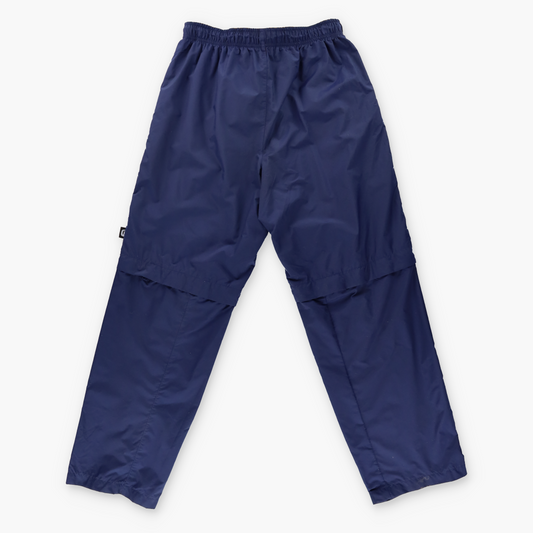 NIKE Embroidered Logo Navy & Yellow Track Pants (M-L)