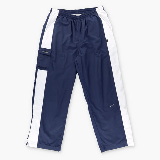 NIKE Navy & White Track Pants (XL) - IN DUPLICATES*Aubany Vintage Sole Melbourne