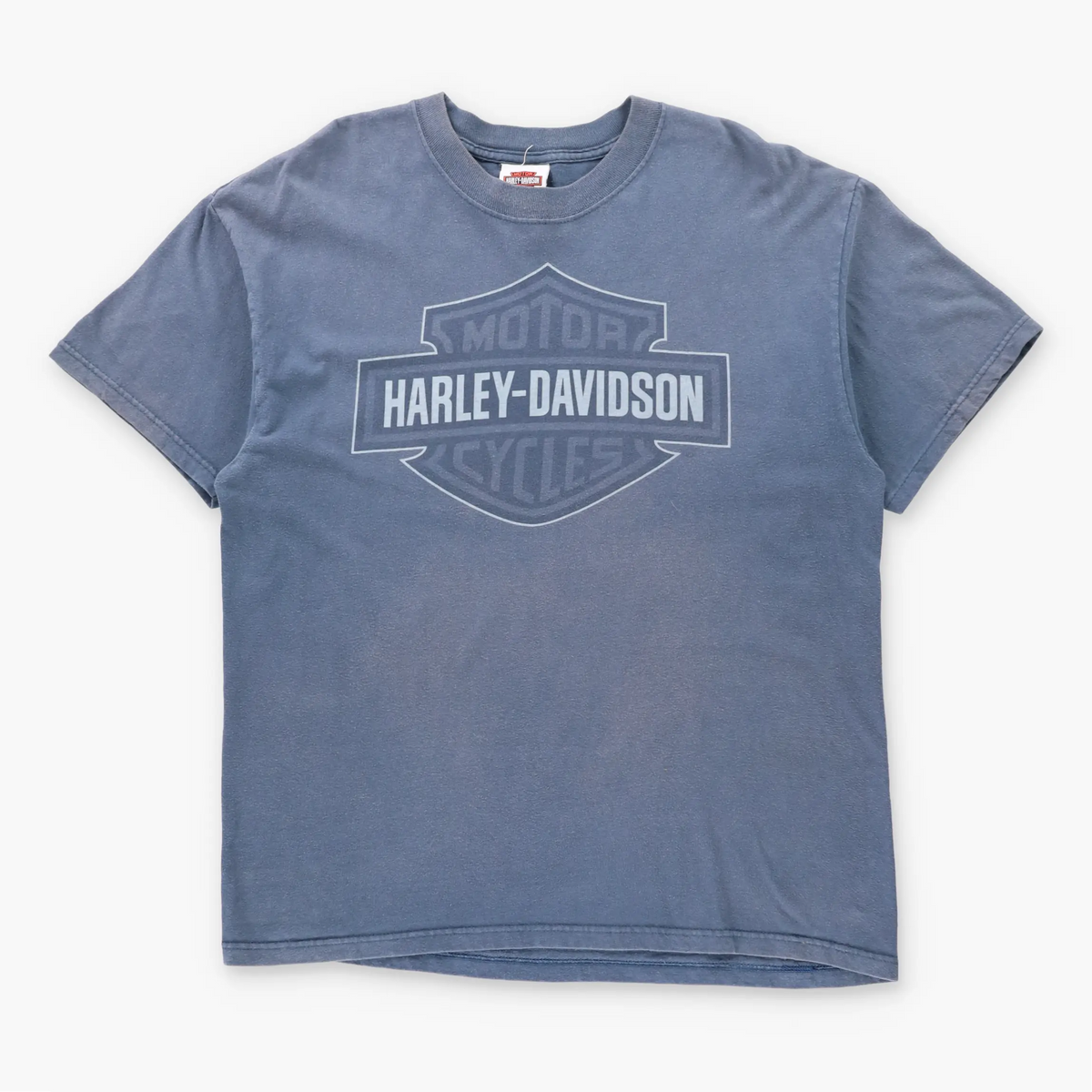 HARLEY DAVIDSON Eagle & Flames Denver Colorado Vintage USA Made T-Shirt (L)