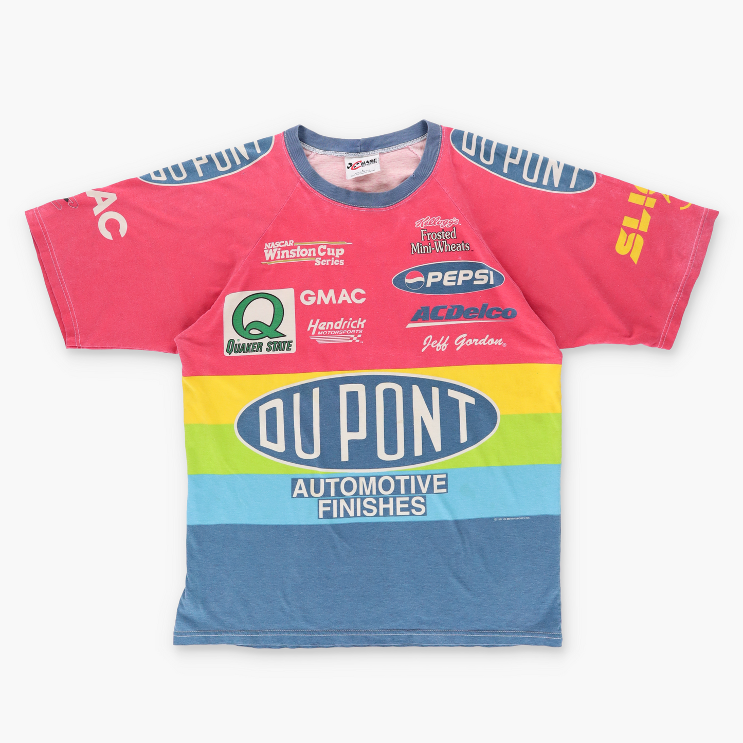 1997 NASCAR Jeff Gordon #24 All Over Print Racing T-Shirt (XL)