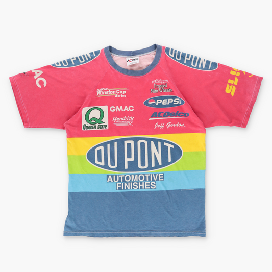 1997 NASCAR Jeff Gordon #24 All Over Print Racing T-Shirt (XL)