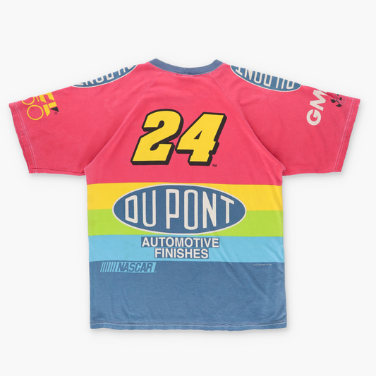 1997 NASCAR Jeff Gordon #24 All Over Print Racing T-Shirt (XL)