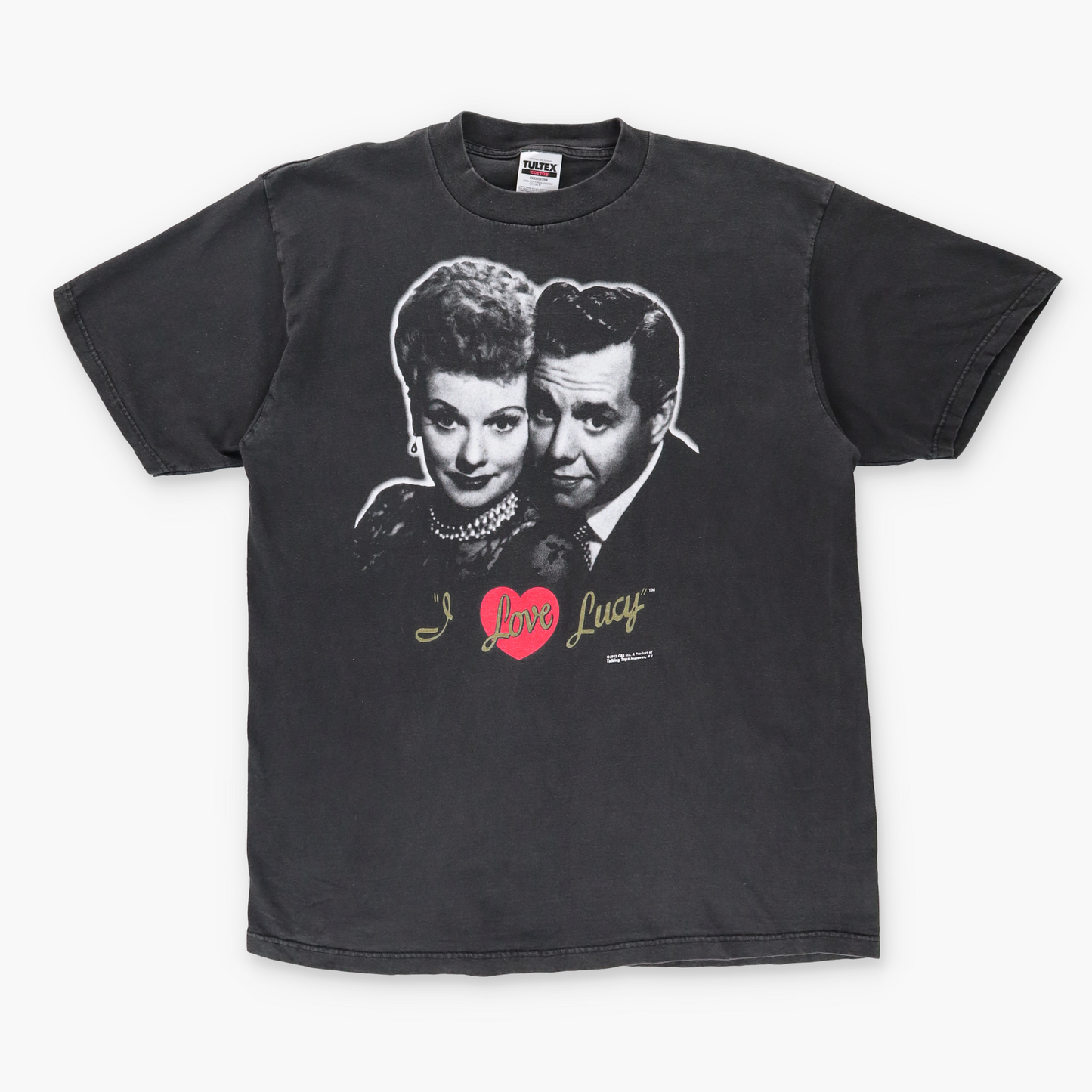 1992 Vintage 'I Love Lucy' American Sitcom Faded Tee (XL)