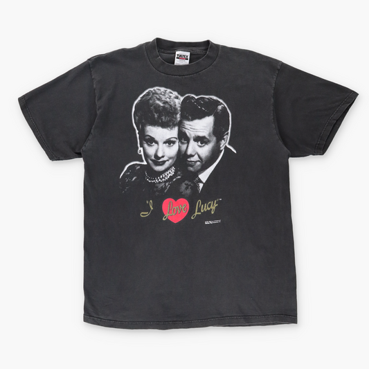 1992 Vintage 'I Love Lucy' American Sitcom Faded Tee (XL)