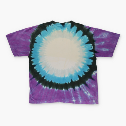 LED ZEPLIN 90s Angel Tie Dye Oversized Single Stitch T-Shirt (XXL)