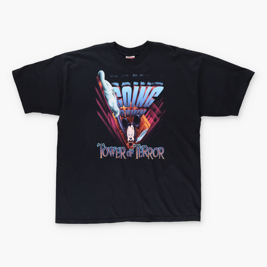 MICKEY MOUSE 'Going Down' Tower of Terror USA Made T-Shirt (XXL)
