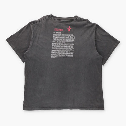 Vintage 2000 GI Joe Destro Faded Black USA Made T-Shirt (XL)