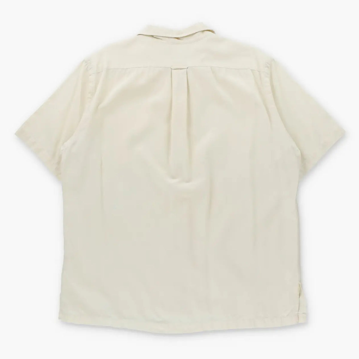 Vintage POLO RALPH LAUREN Off White Short Sleeve Button Up Shirt (L)
