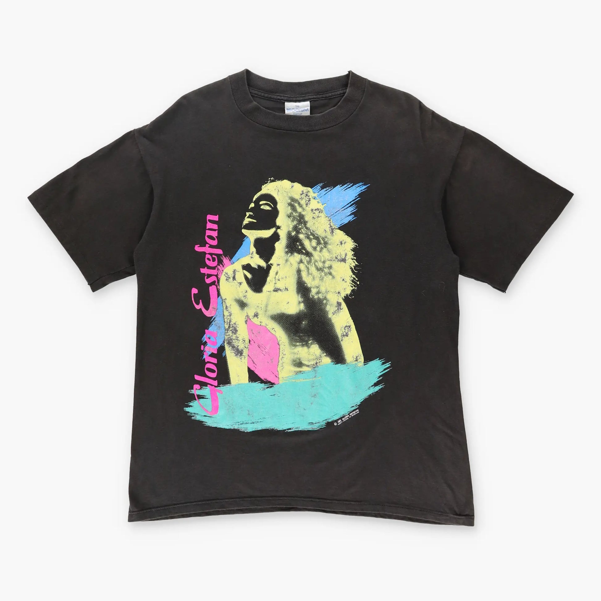 1991 Gloria Estefan 'Into The Light' Tour Single Stitch Music Tee (M-L) Vintage Sole Melbourne