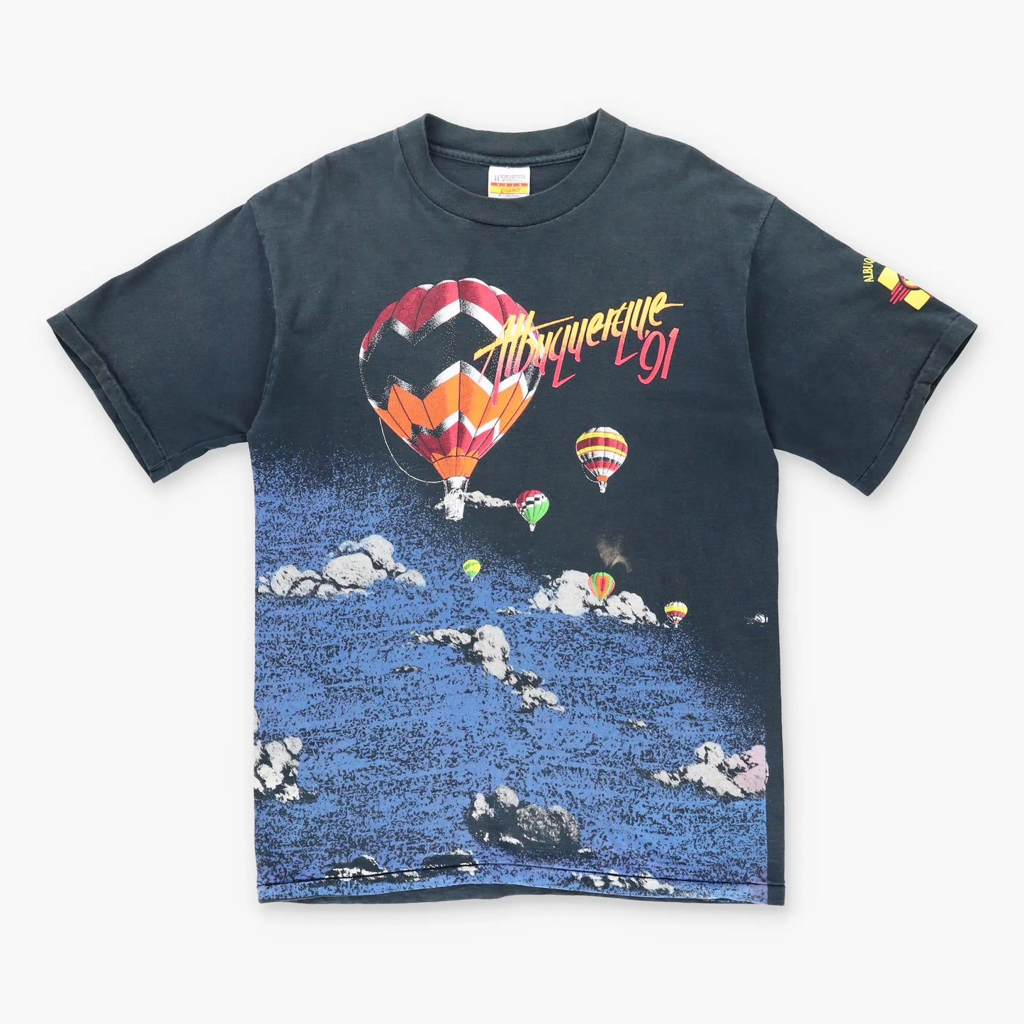 1991 Albuquerque Hot Air Balloons Single Stitch Tee USA Made (L) Vintage Sole Melbourne