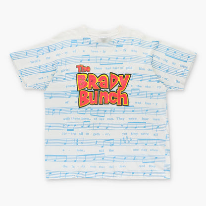 The Brady Bunch STANLEY DESANTIS All Over Boxy USA Made T-Shirt  (L) Vintage Sole Melbourne