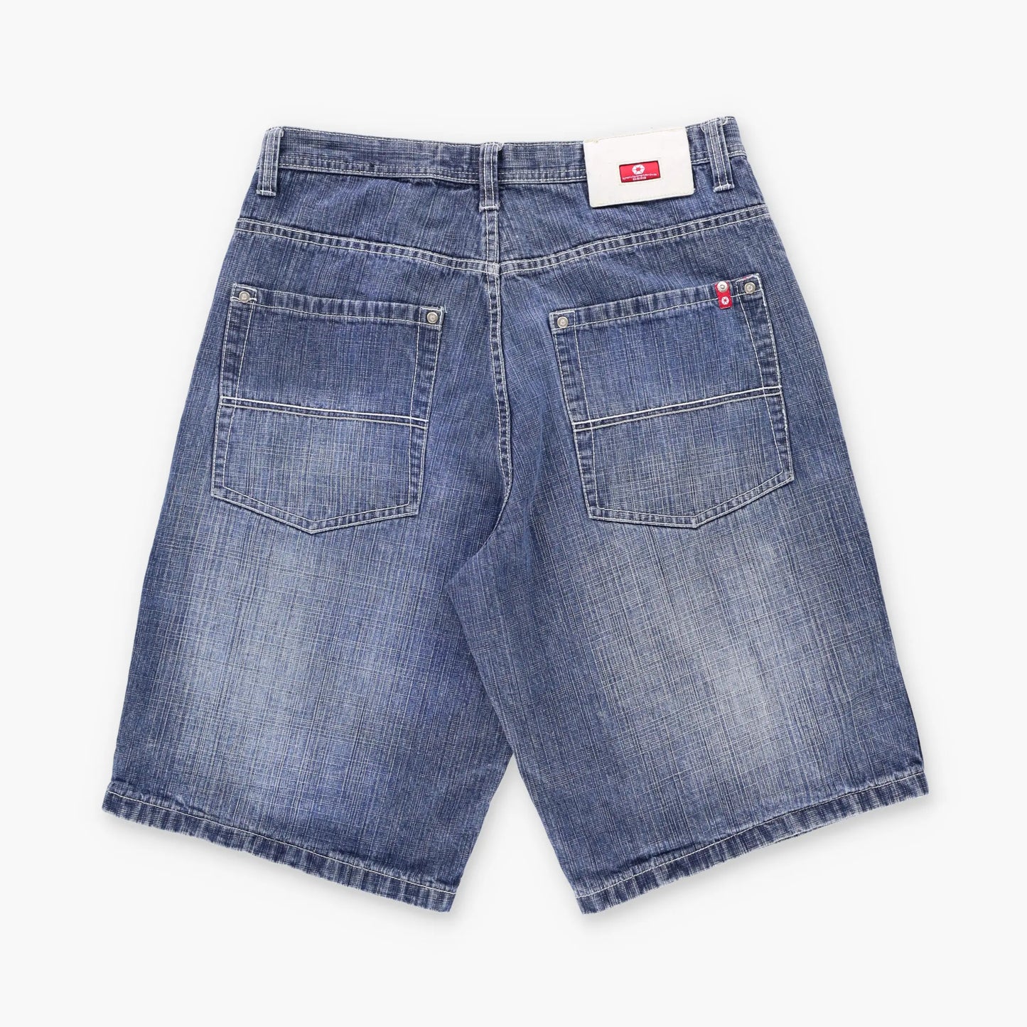 SOUTHPOLE Faded Blue Y2K Jorts Denim Shorts (34) Vintage Sole Melbourne