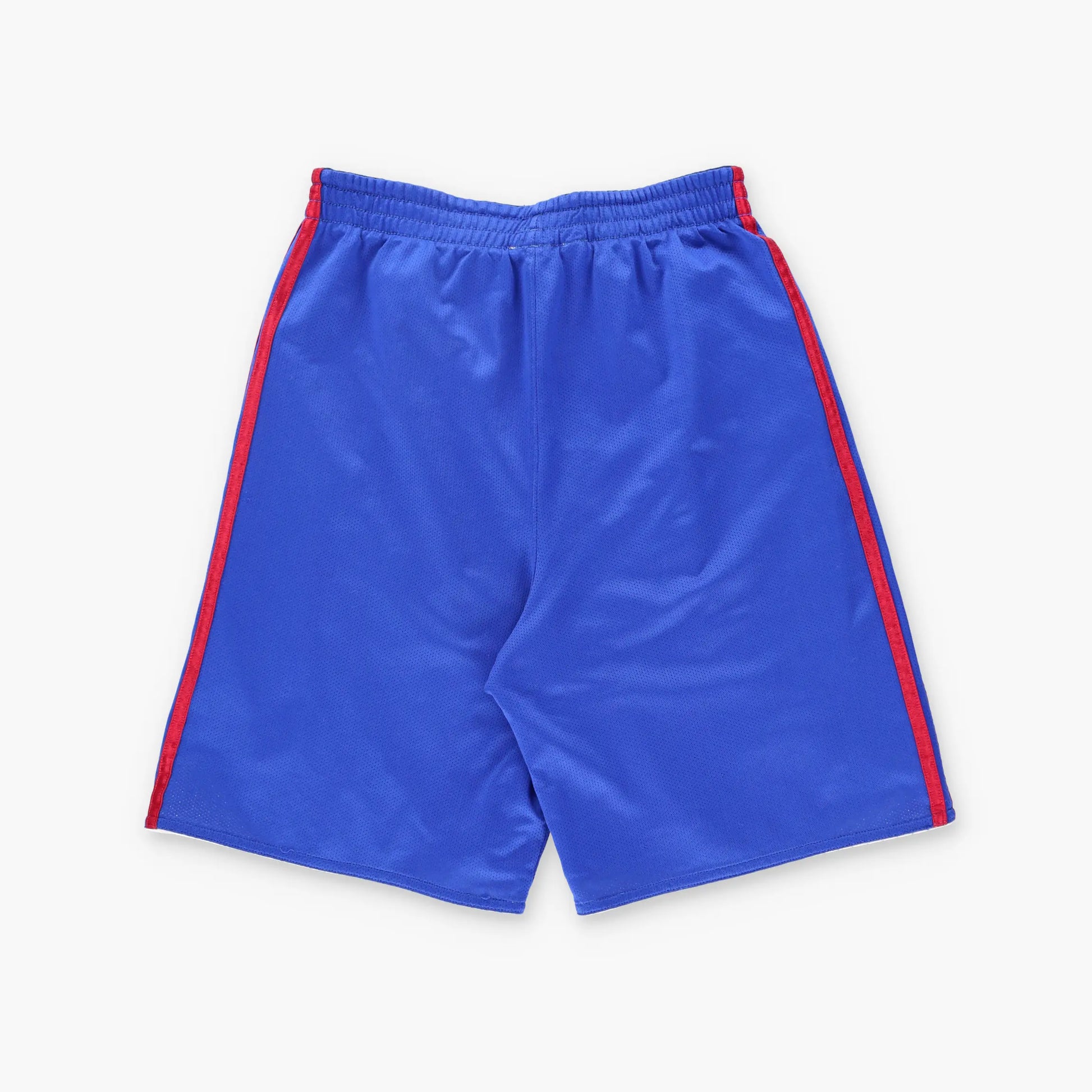 ADIDAS Reversible Blue & White Mesh Embroidered Logo Retro Basketball Shorts (S) ***COCO Vintage Sole Melbourne