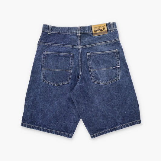 SOUTHPOLE Authentic Collection Dark Blue Denim Shorts (36) Vintage Sole Melbourne