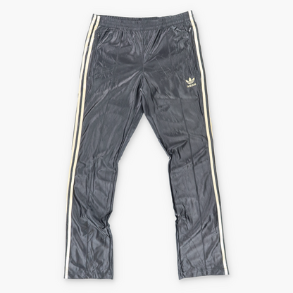 Vintage ADIDAS Metallic Gold & Black Embroidered 3-Stripe Tracksuit Pants (M) Vintage Sole Melbourne