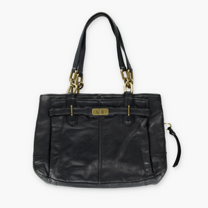 COACH 'Chelsea Jayden' 17811M Black Leather Shoulder Bag