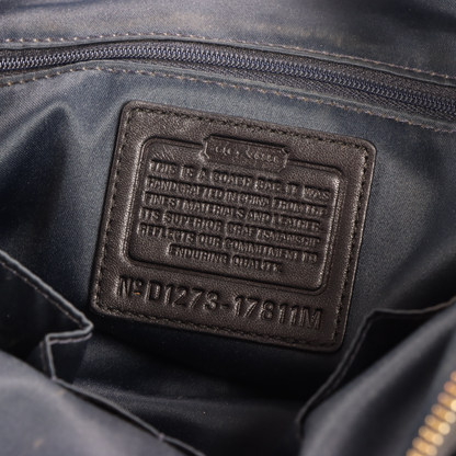 COACH 'Chelsea Jayden' 17811M Black Leather Shoulder Bag