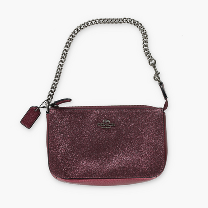 COACH 'Nolita' F64591 Cherry Glitter Mini Bag