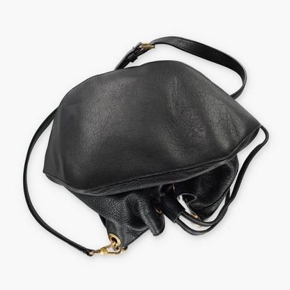 MARC JACOBS 'Too Hot To Handle' Black Leather Bucket Bag