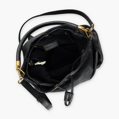 MARC JACOBS 'Too Hot To Handle' Black Leather Bucket Bag