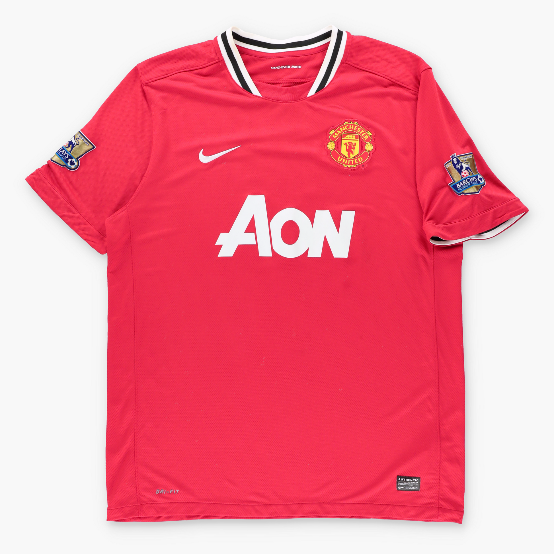 Manchester United 2011/2012 Giggs #11 NIKE Home Soccer Jersey (XL) ***COCO Vintage Sole Melbourne