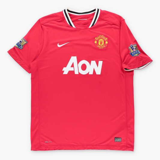 Manchester United 2011/2012 Giggs #11 NIKE Home Soccer Jersey (XL) ***COCO Vintage Sole Melbourne