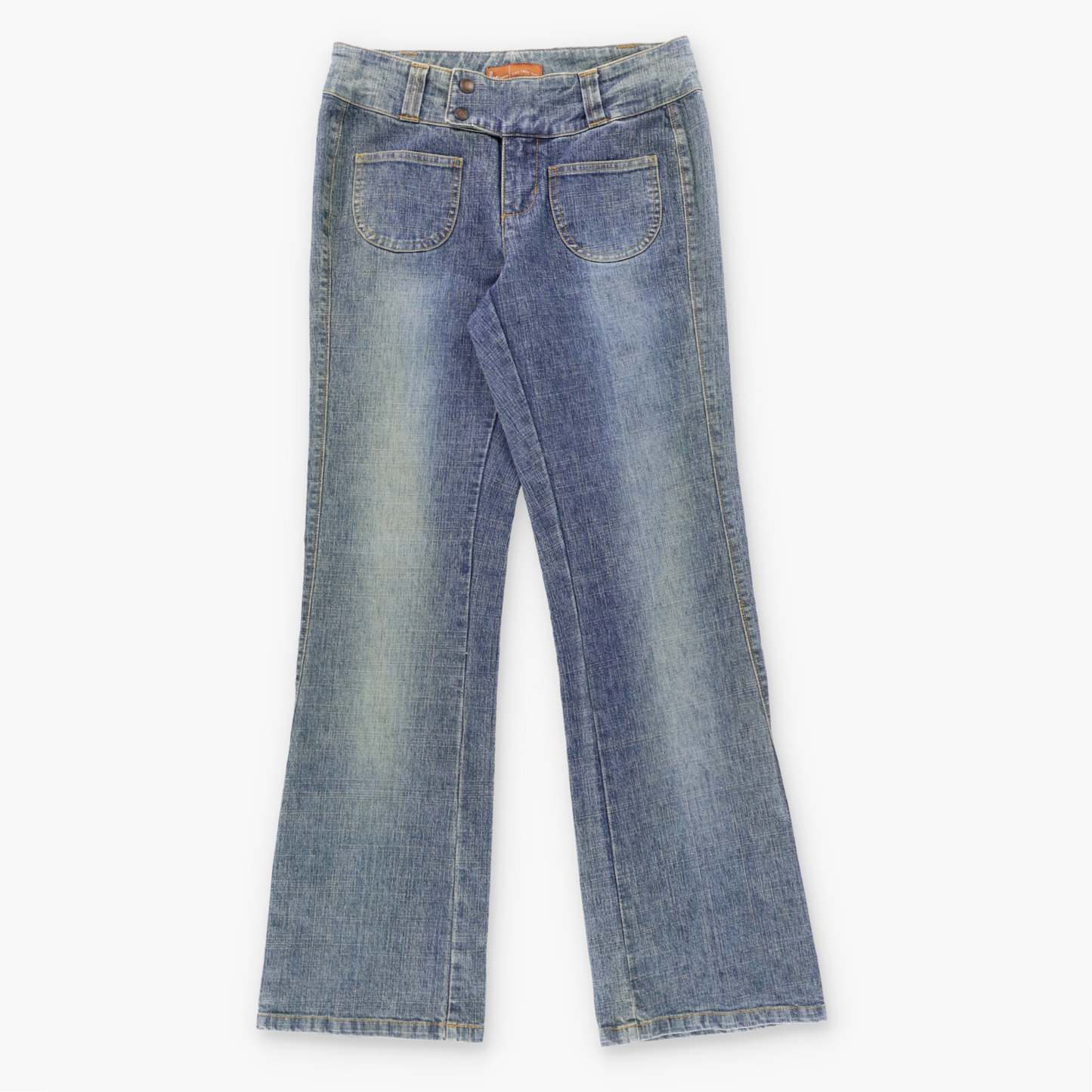 Vintage LEE JEANS 'One True Fit' Double Snap Button Low Rise Y2K Jeans (Women's M) ***COCO Vintage Sole Melbourne