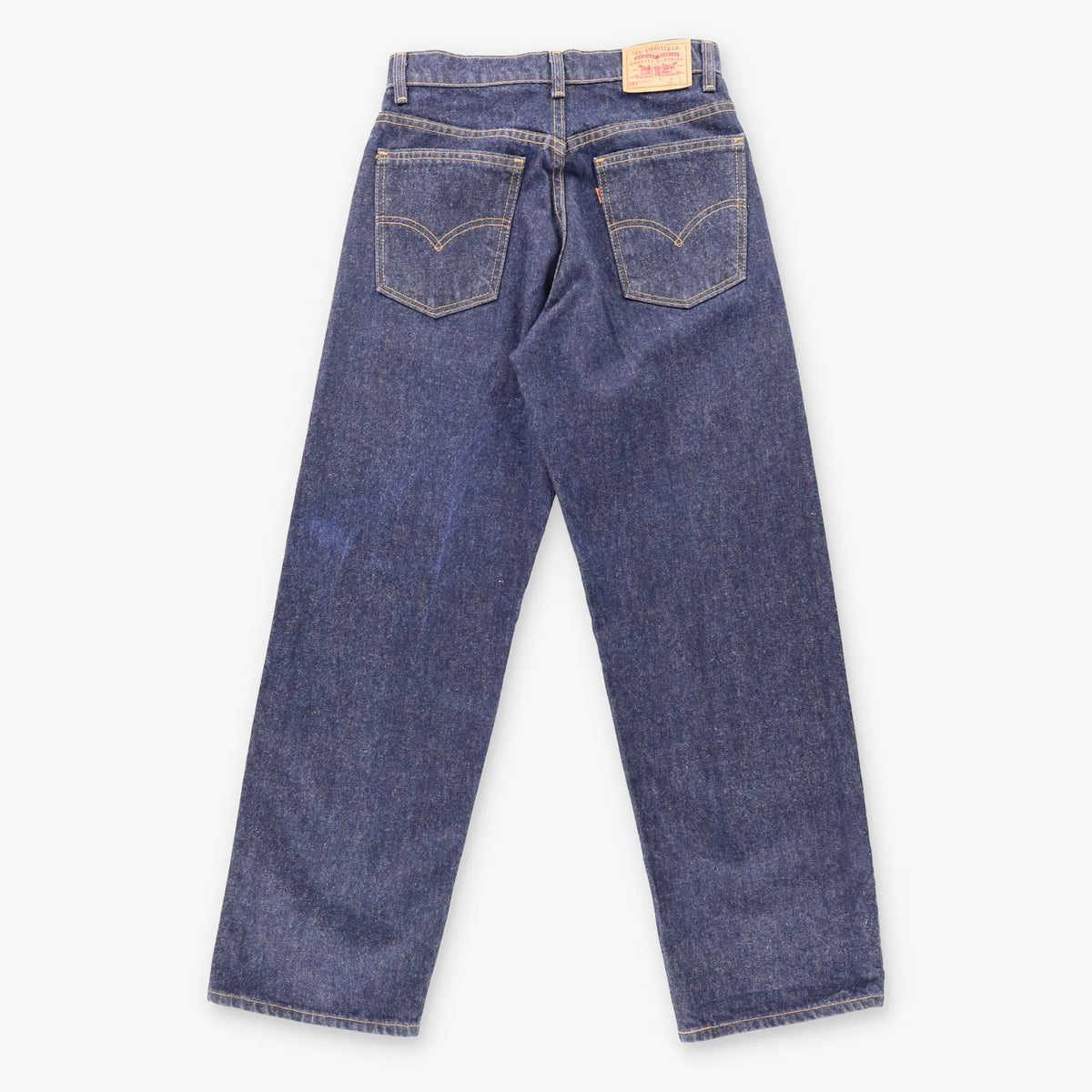 Vintage LEVIS 'Student Wide Leg' 565 USA Made Dark Wash Denim Jeans (28 x 30)