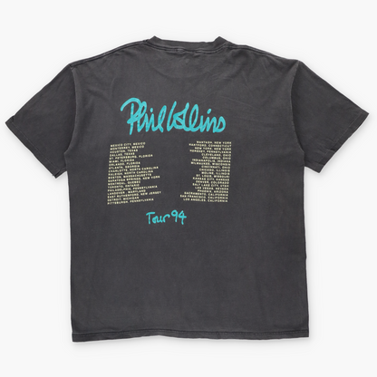 Vintage 1994 Phil Collins Tour USA Made BROCKUM Double Sided T-Shirt (XXL)