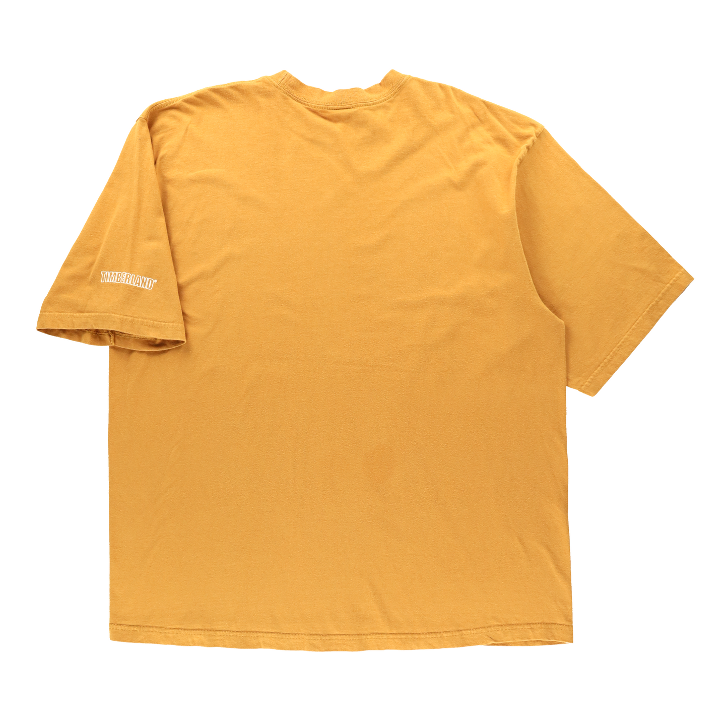TIMBERLAND Big Tree Logo Graphic Mustard Yellow T-Shirt (XL-XXL)
