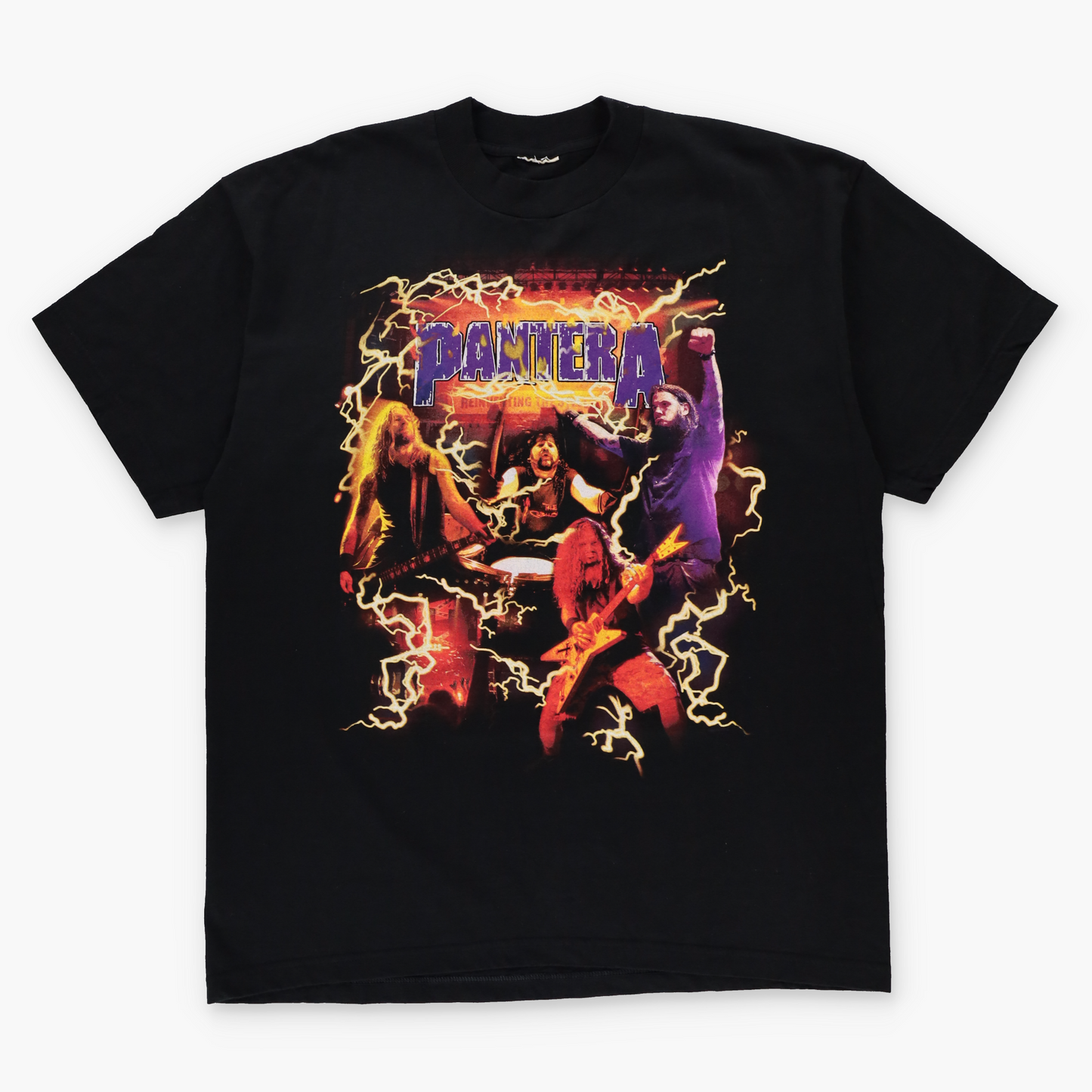 Pantera 'Reinventing The Steel' Tour Double Sided Black Band Tee (XL)