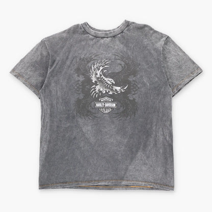 HARLEY DAVIDSON Patriot "The Conflict Begins" Fairfax Virginia USA Made Vintage Grey T-Shirt (XXL)