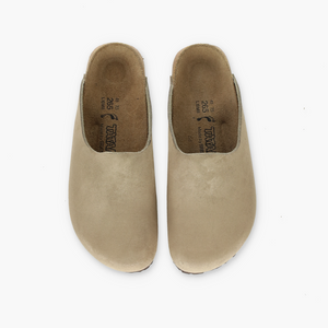TATAMI BIRKENSTOCK 'Amsterdam' Brown Suede Clog (41/M8/L10)