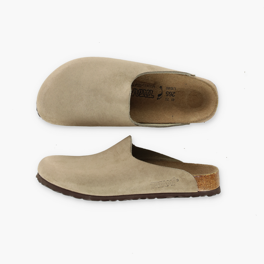 TATAMI BIRKENSTOCK 'Amsterdam' Brown Suede Clog (41/M8/L10)