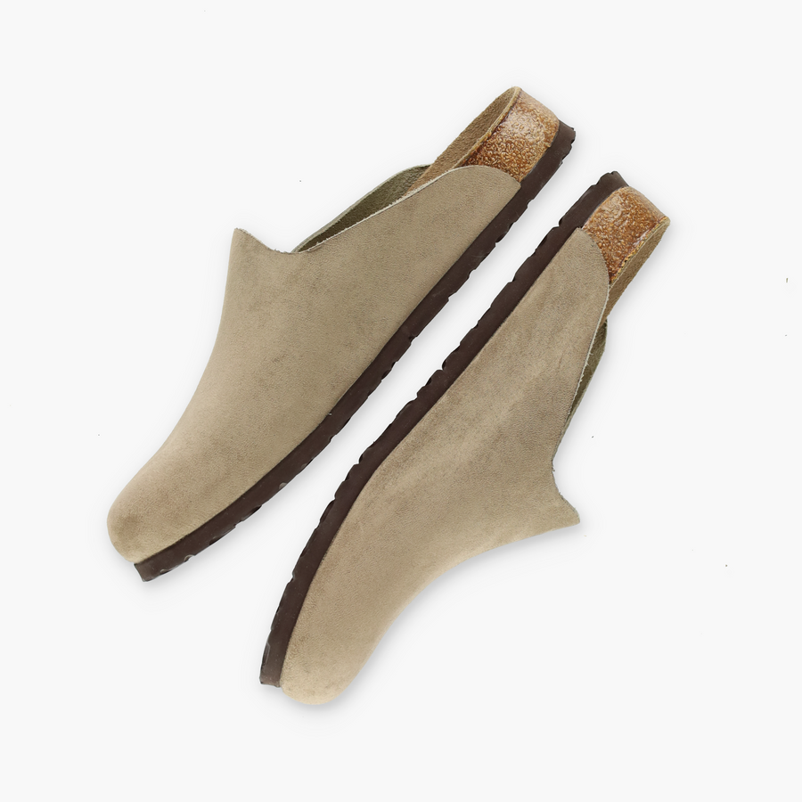 TATAMI BIRKENSTOCK 'Amsterdam' Brown Suede Clog (41/M8/L10)