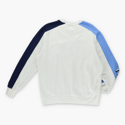 Vintage STARTER Tennessee Titans NFL Embroidered White & Blue Football Sweatshirt (L) Vintage Sole Melbourne